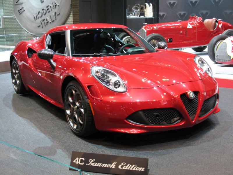 2015 Alfa Romeo 4C