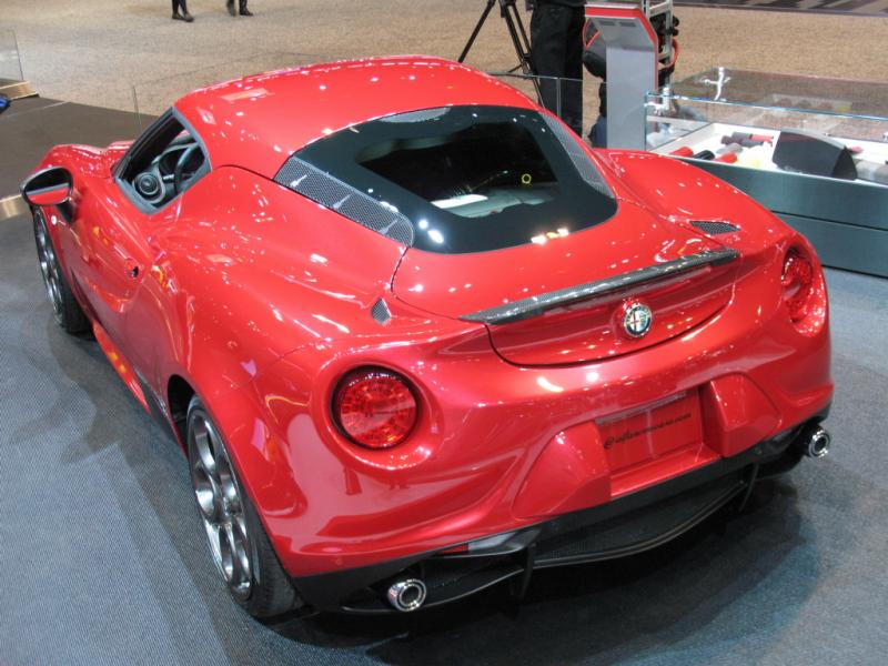 2015 Alfa Romeo 4C